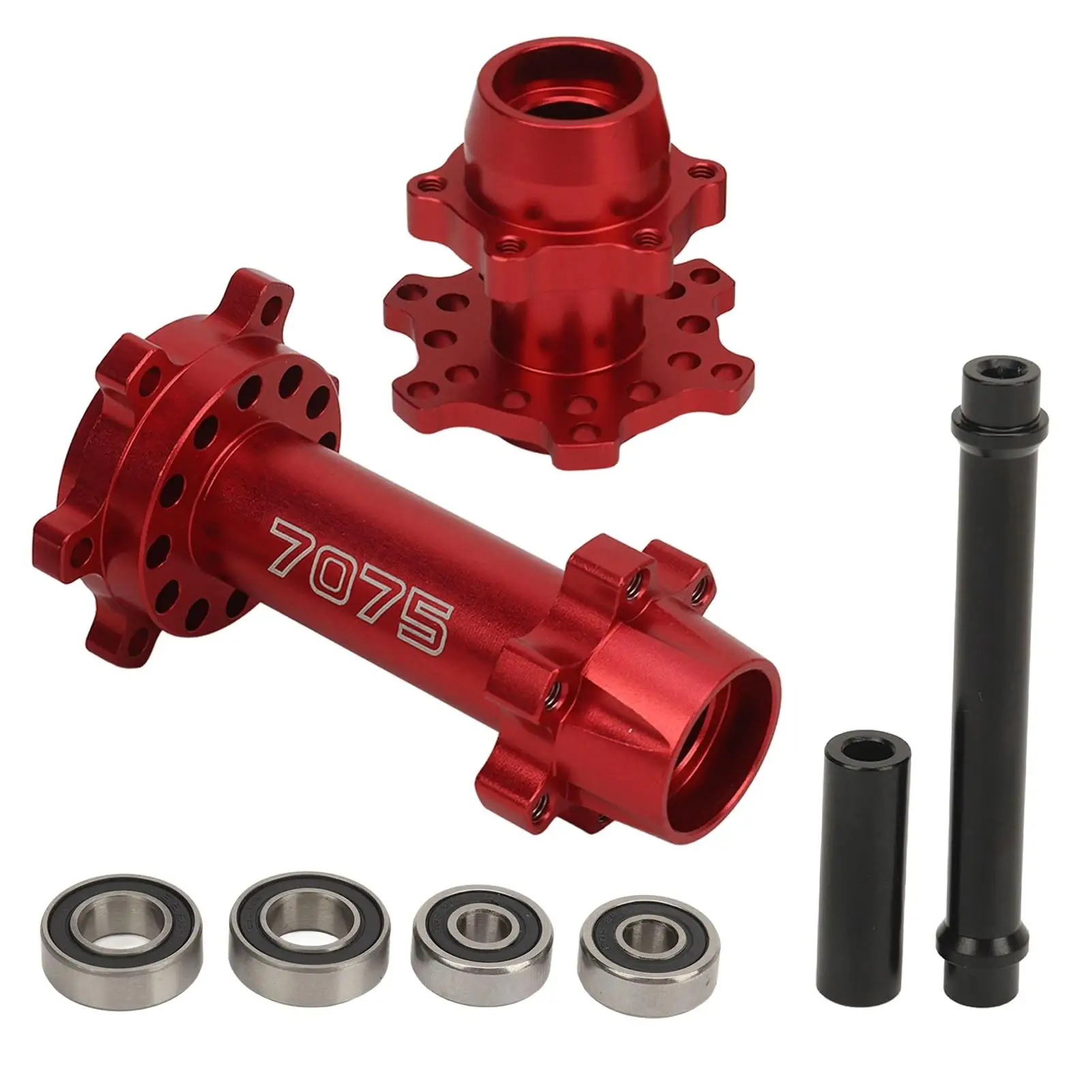 

RC Motorcycle Wheel Hex Hubs Aluminum Front Rear Wheel Hex Hub for losi 1/4 Promoto MX Electric Motorcycle Modification Upgrade