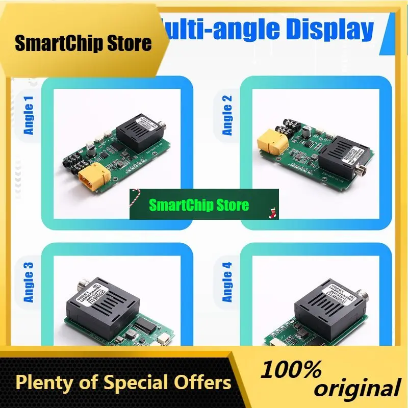 SmCp-[A51I Digital]Drone-Specific 80KM TTL Optical Transceiver Module TX/RX Kit FC Fiber Port Optical Terminal Equipment