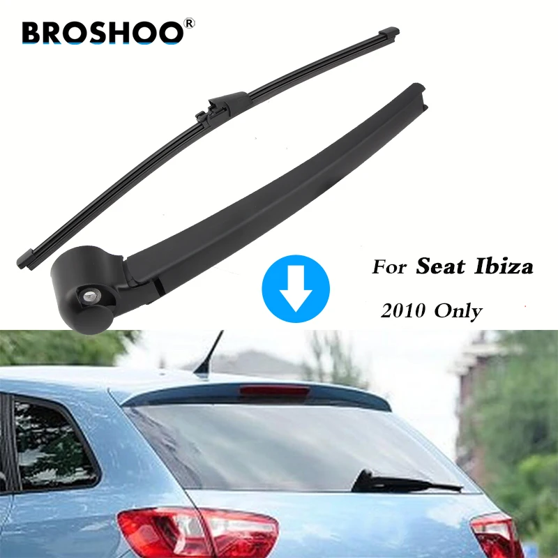 Car Wiper Blade Rear Back Window Windscreen Windshield Wipers For Seat Ibiza Hatchback 350 mm 2010 Only Auto Accessories