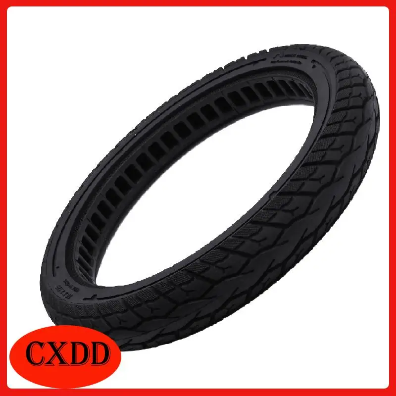 

16 inch Solid Rubber Tire 16*2.125 Honeycomb Airless Tyre Parts for Foldable Electric Motorcycle e-bike Scooter