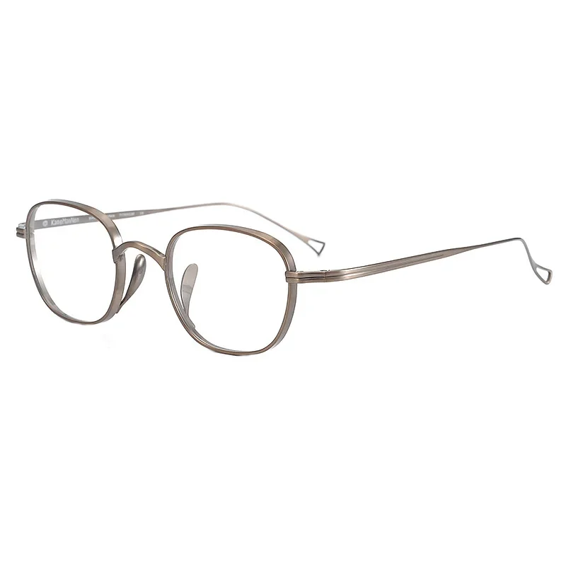 

Japanese-style small box for both the elegant and the common, integrated turtle foot nose pad, all-titanium ultra-light glasses