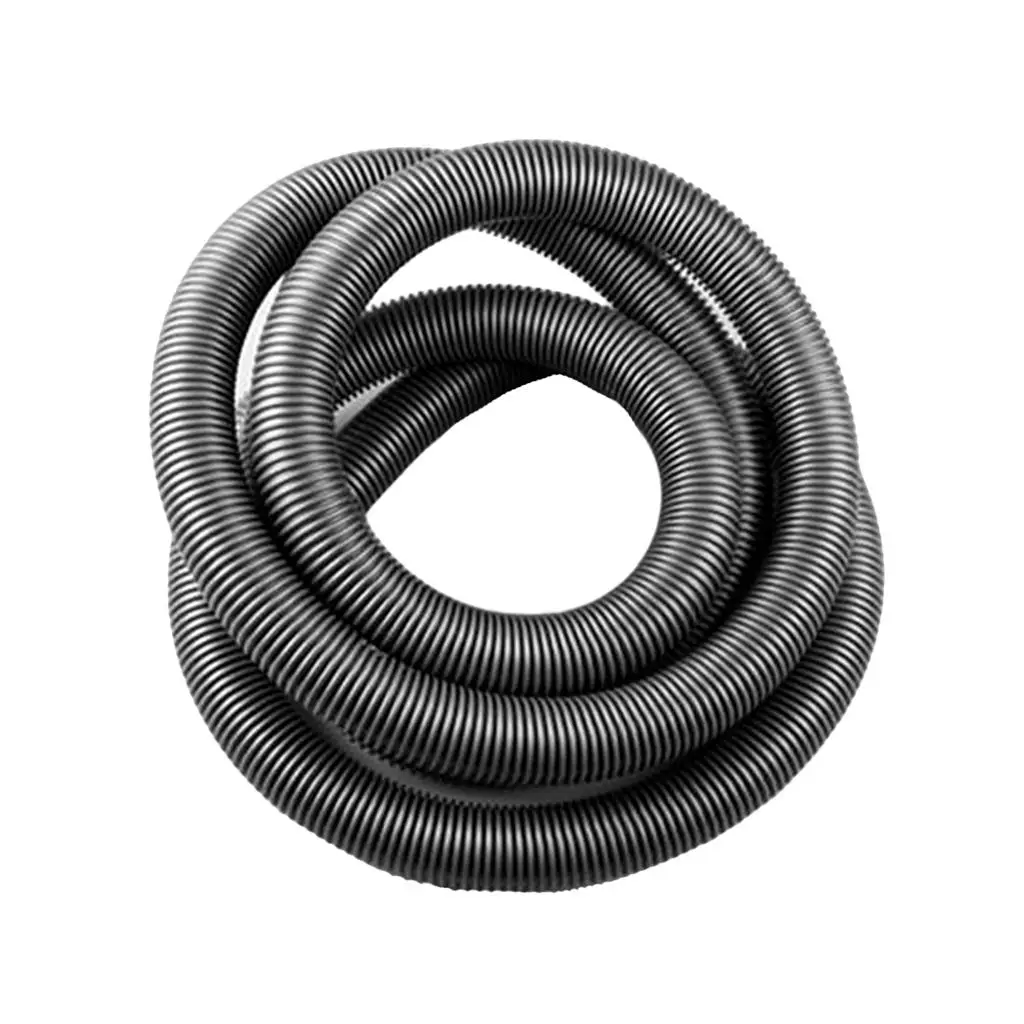 Vacuum Bellows Hose Flexible Threaded Pipe Tube 1M Long 28mm Inner Dia Universal Vacuum Cleaner Hose