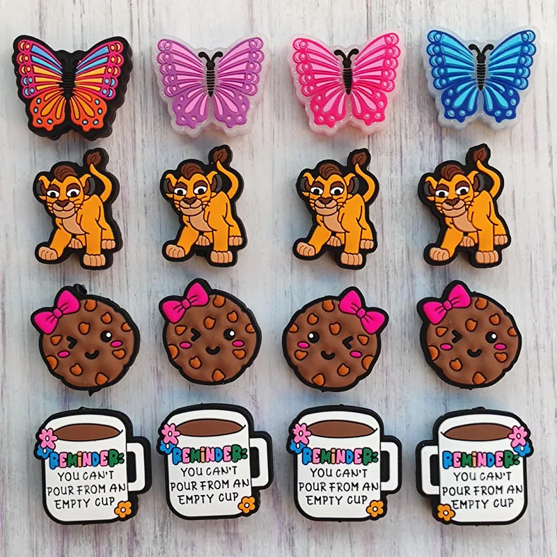 20pcs Silicone Bead Cartoon Silicone Trend Beads Baby Pendant Toy DIY String Pen Beads Nipple Chain Jewelry Handmade Accessories