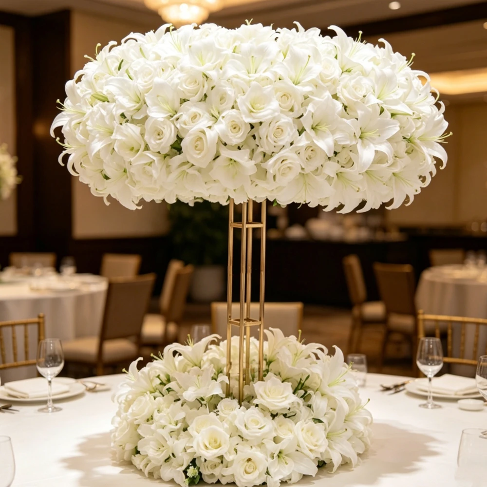 6 120cm Tall Wedding Table Centerpiece Ferris Wheel Flower Stand for Wedding Event Supplies