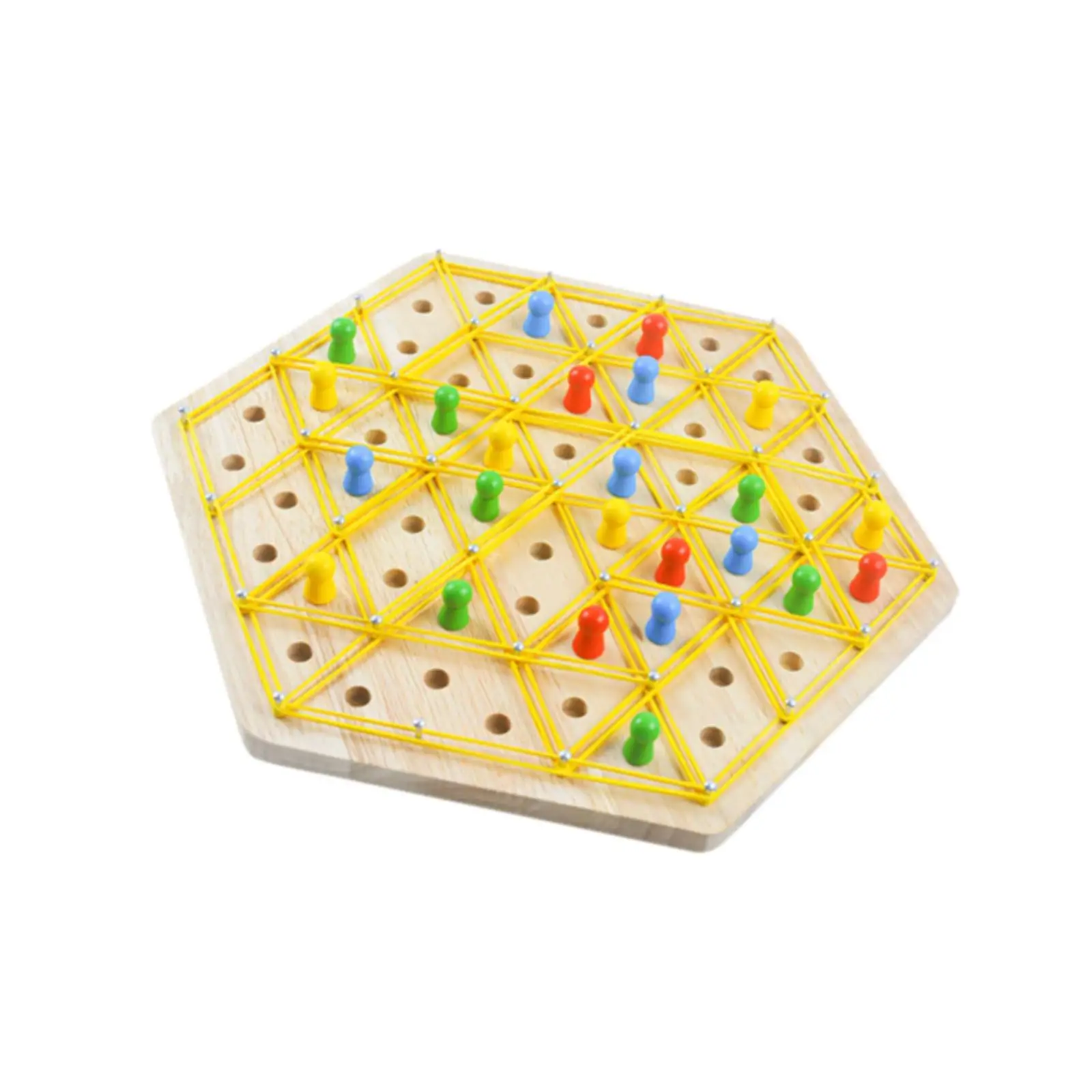 

Chain Triangle Chess Game Montessori Toy for Family Entertainment