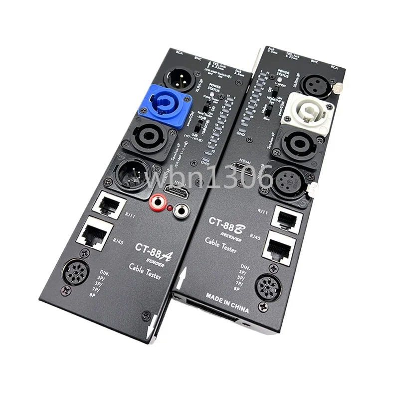 CT-88/CT78 Separate Multifunctional Line Tester Xanon Signal Line Tester HDM Automatic Audio Side Line Tester