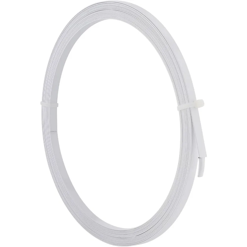 7M 6Mm Pvc Covered Steel Boning White Spring Steel Boning For Sewing Corset Bon…