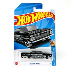 2024-230 Hot Wheels Cars 59 CHEVY IMPALA 1/64 Metal Die-cast Model Toy Vehicles