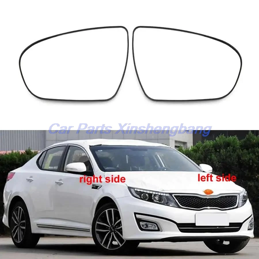 

For Kia K5 2011 2012 2013 2014 2015 Car Accessories Exterior Side Mirrors Reflective Lens Rearview Mirror Lenses Glass 1PCS