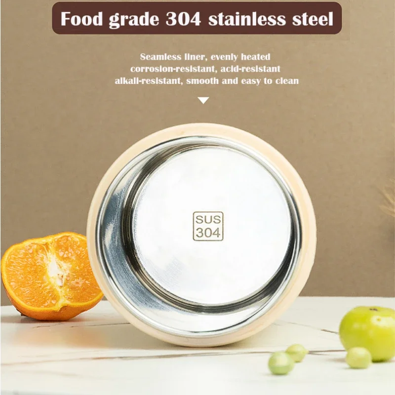 600ML Portable USB Electric Heating Lunch Box Stainless Steel Food Warmer Container 5V 12V 24V Picnic Milk Drink  Food Heater