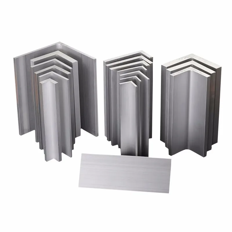 5x10 10x10 10x15 10x20 10x25 10x30 10x40 10x50 6063 Right  Angle aluminum profile L shape aluminum alloy triangle profile