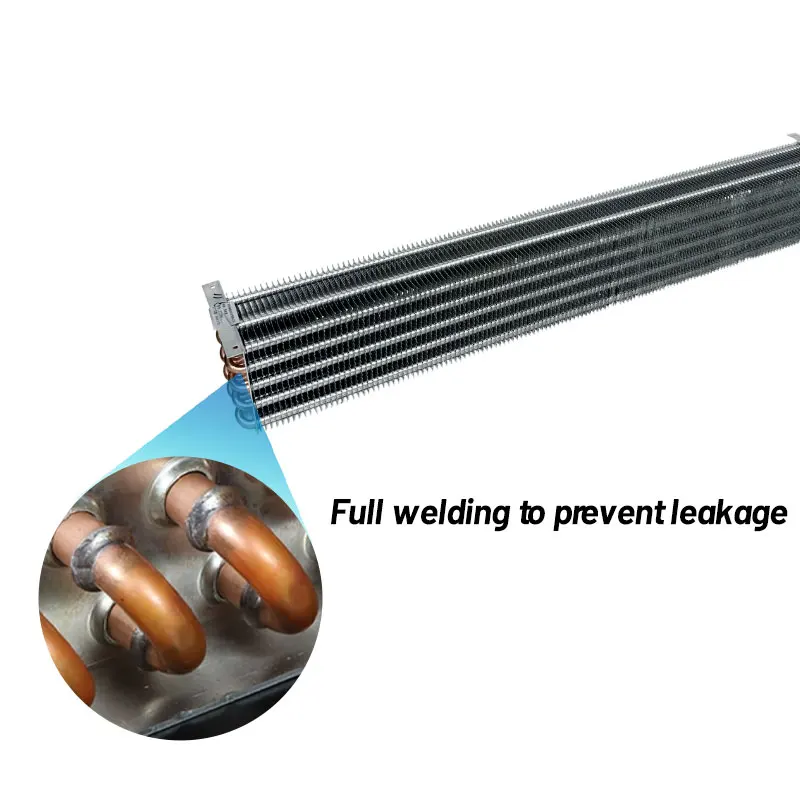 Longhey Reliable Aluminum Fin Evaporator Condenser Coils And Fridge Condenser All Kind Of Shape Heat Exchanger
