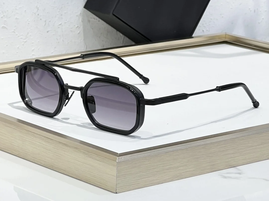 Top hoge kwaliteit zonnebril voor mannen en vrouwen ANTHONY SIZE 48-26 stijl UV400 retro mode speciaal ontwerp zonnebril met doos