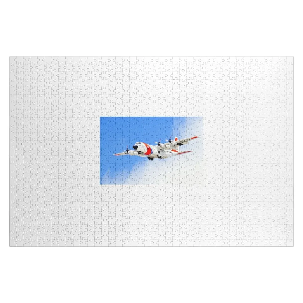 

U.S. Coast Guard C-130 Hercules Jigsaw Puzzle Custom Wood Custom Child Wood Name Custom Wooden Name Puzzle