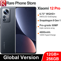 Global Version Xiaomi 12 Pro 12GB+256GB Snapdragon 8 Gen 1 50MP+32MP Camera 6.73\
