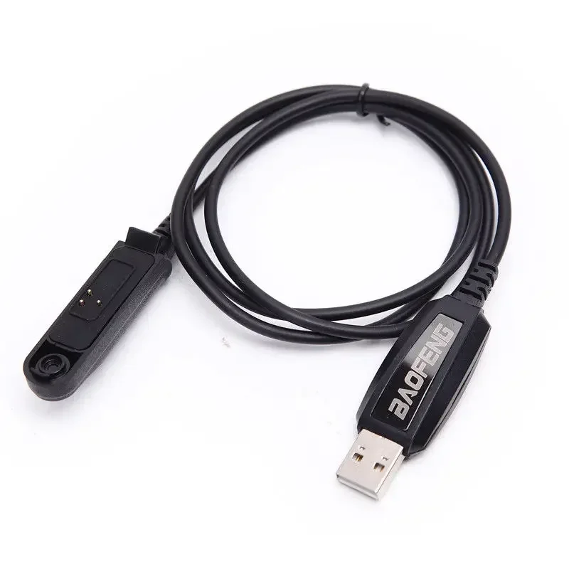 Baofeng UV9R USB Programming Cable with CD Software For UV-XR UV-9R Plus A58 GT-3WP UV-5S 9700 S58 N9 Waterproof Walkie Talkie