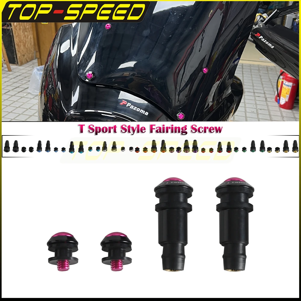 

Motorcycle Windscreen Screws Windshield Bolts T Sport Fairing Mountings Kits For Harley Low Rider ST FXLRST Dyna Street Fat Bob