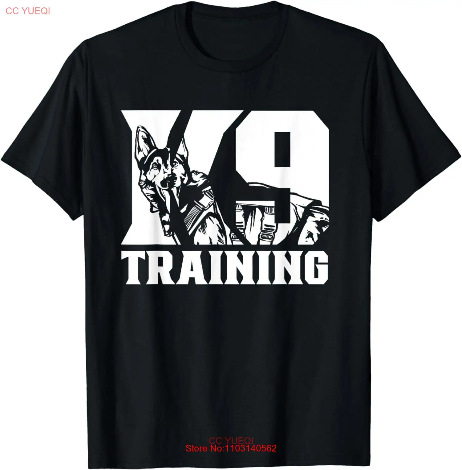 NEW LIMITED K9 Training K-9 Service Dog Handler Trainer T-Shirt