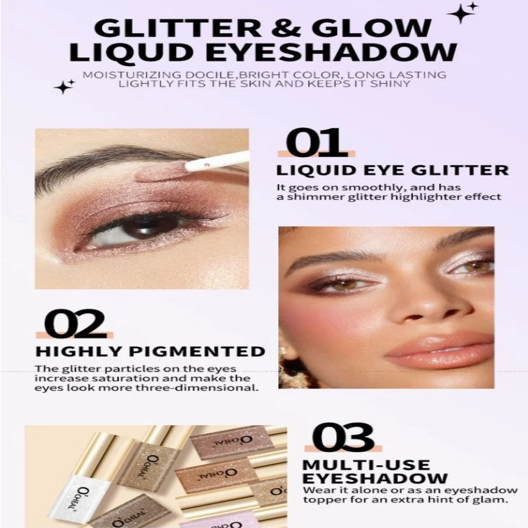 メタリックダイヤモンドアイシャドウ防水持続速乾ミニシマーリキッドアイシャドウマルチユース見事なグリッタータトゥー化粧品