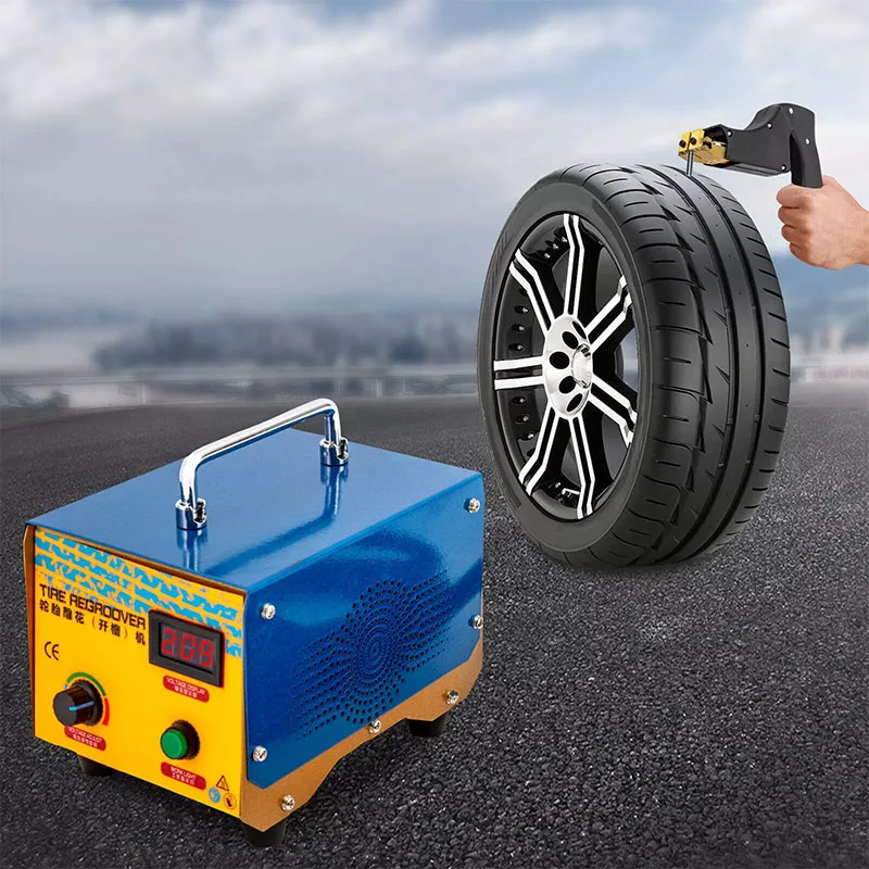 High Power Tire Regroover Machine Truck Bus Tire Tread Cutting Grooving Equipment Tire Regroover - view 4