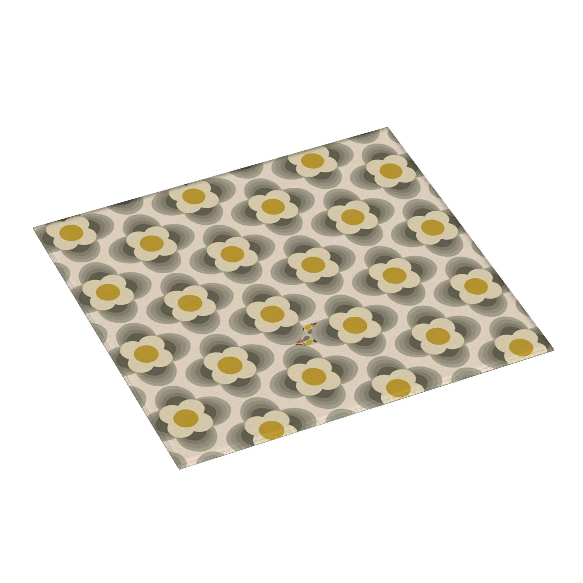 Orla Kiely Striped Petal Non Slip Kitchen Counter Protector Mat Barware Tableware Reusable Flower Bathroom Drying Mat Kitchen