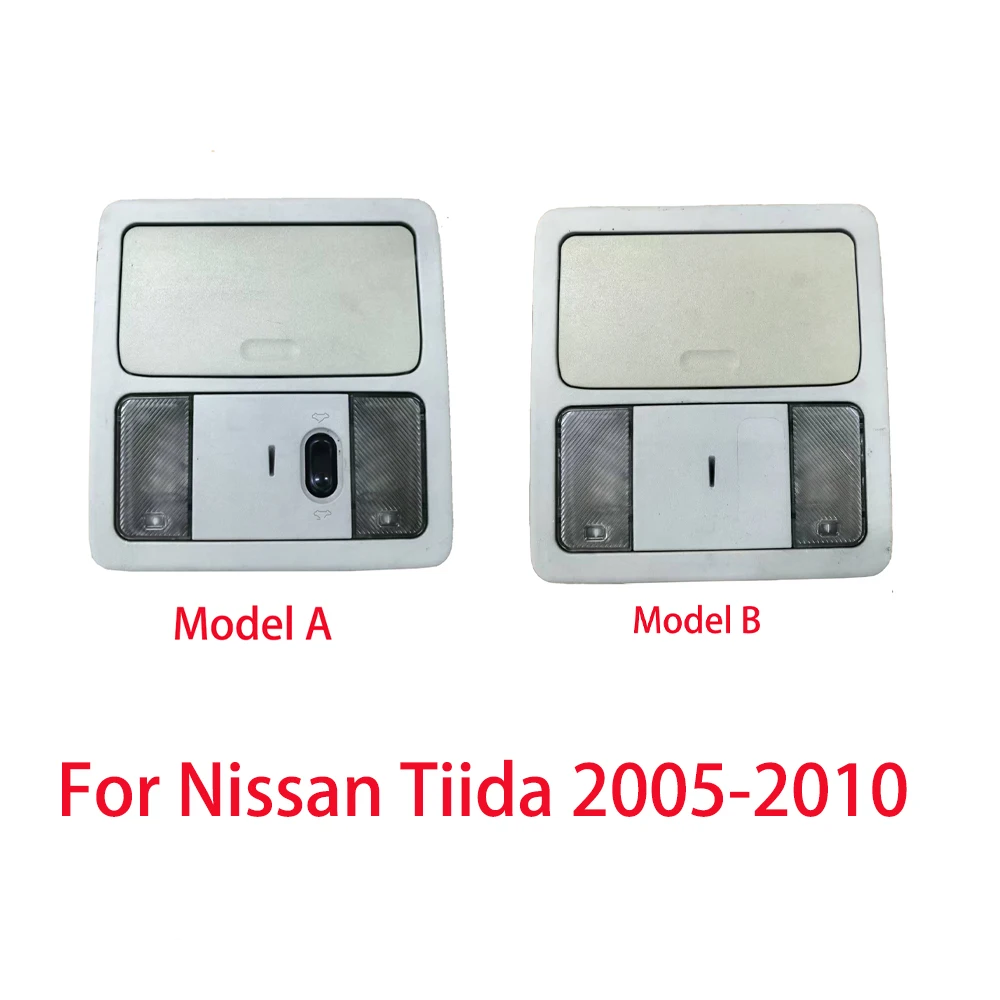 

Original Car Accessories For Nissan Tiida 2005~2010 Indoor Ceiling Light Assembly Front Reading Light Glasses Case Dome Light