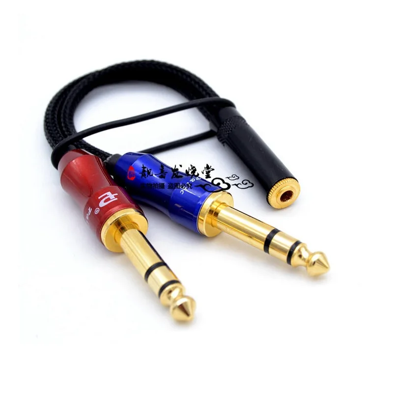 TEAC UD-503 UD505 Dual 6.35mm 6.5mm to 4 Pin XLR 2.5mm 3.5mm 4.4mm 6.35mm Female Headphone Balanced Output Adapter Cable