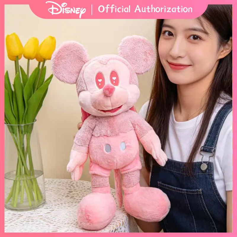 Cute Cartoon Minnie Mouse Stuffed Doll  Anime Festival Souvenir Kawaii Birthday Gift 40CM-120CM Disney Mickey Mouse Plush Toy