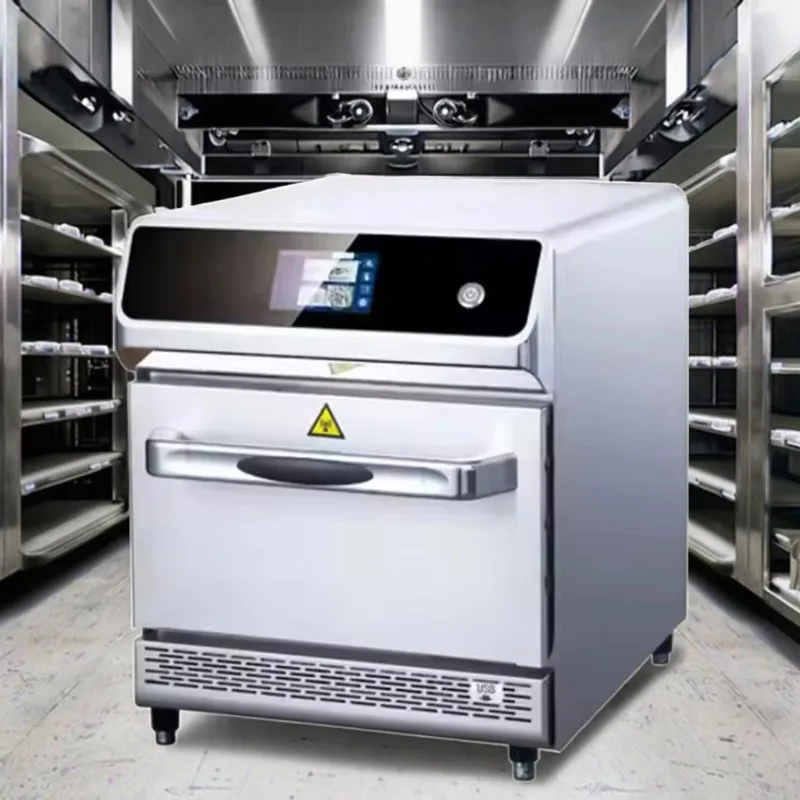 

Electric Commercial Multifunctional Hot Air Microwave Pizza Oven 3.3kW 220V 2 Shelves 1 Year Warranty Freestanding