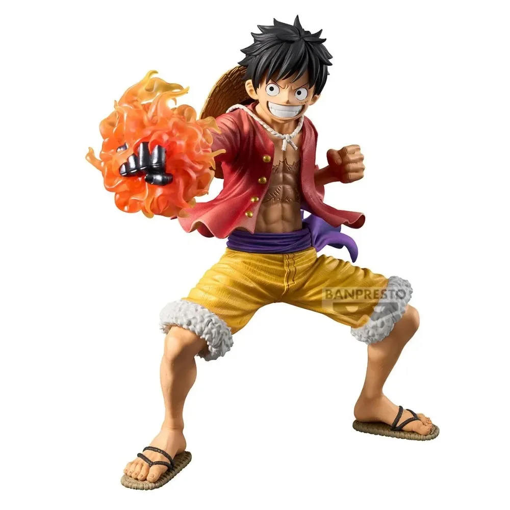 Bandai banpresto uma peça grandista macaco d luffy edição especial em estoque anime figuras de ação modelo brinquedos coleção presentes