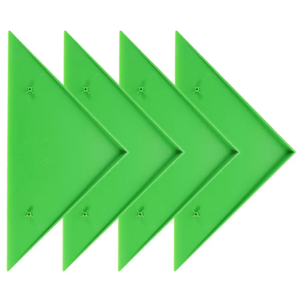 

Комплект из 4 защитных уголков для футбольного стола, треугольные защитные накладки для футбольного стола, аксессуары для домашних вечеринок, футбольные принадлежности для настольного футбола