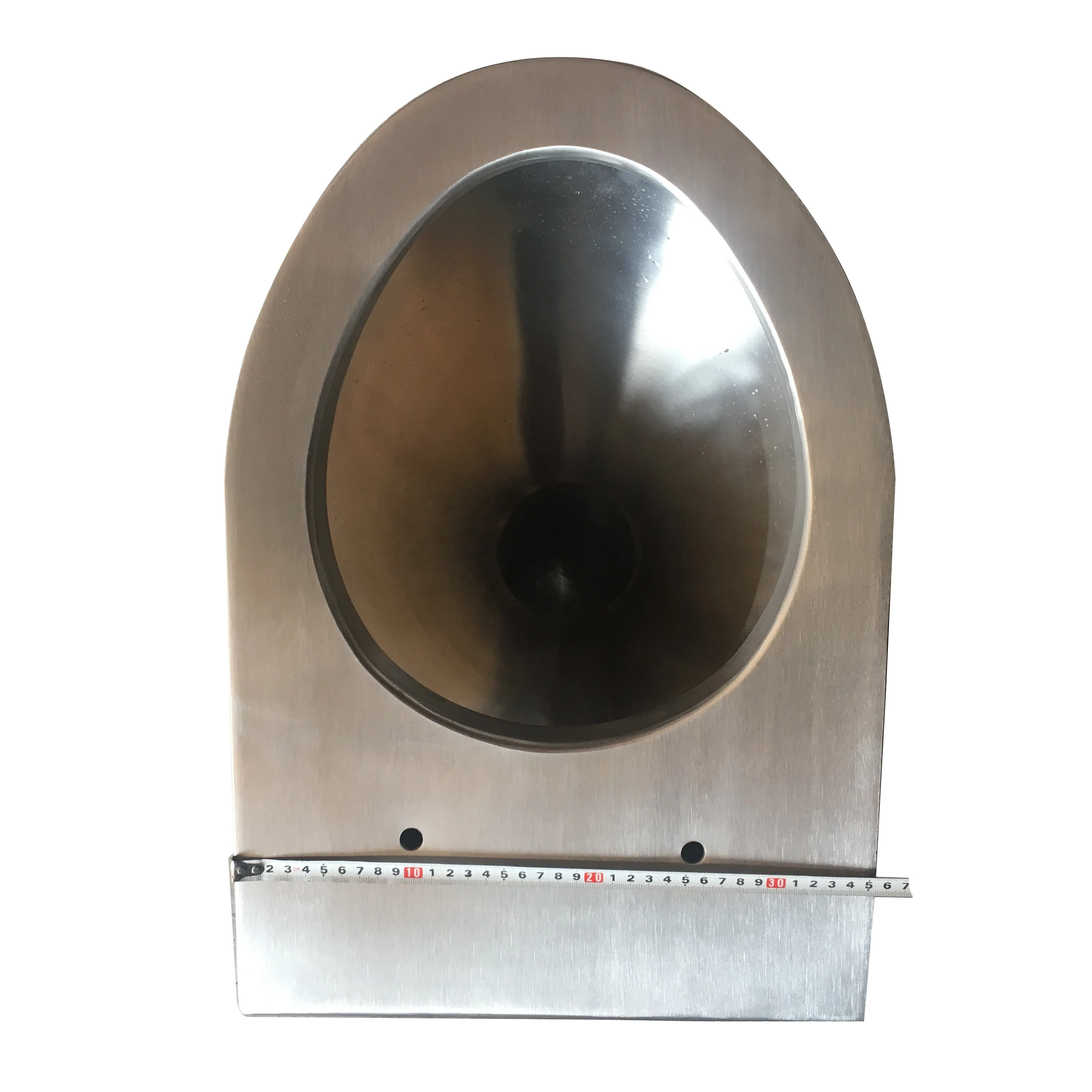 Wall Mounted 304 Stainless Steel Jail Toilet Wc With Concealed Cistern