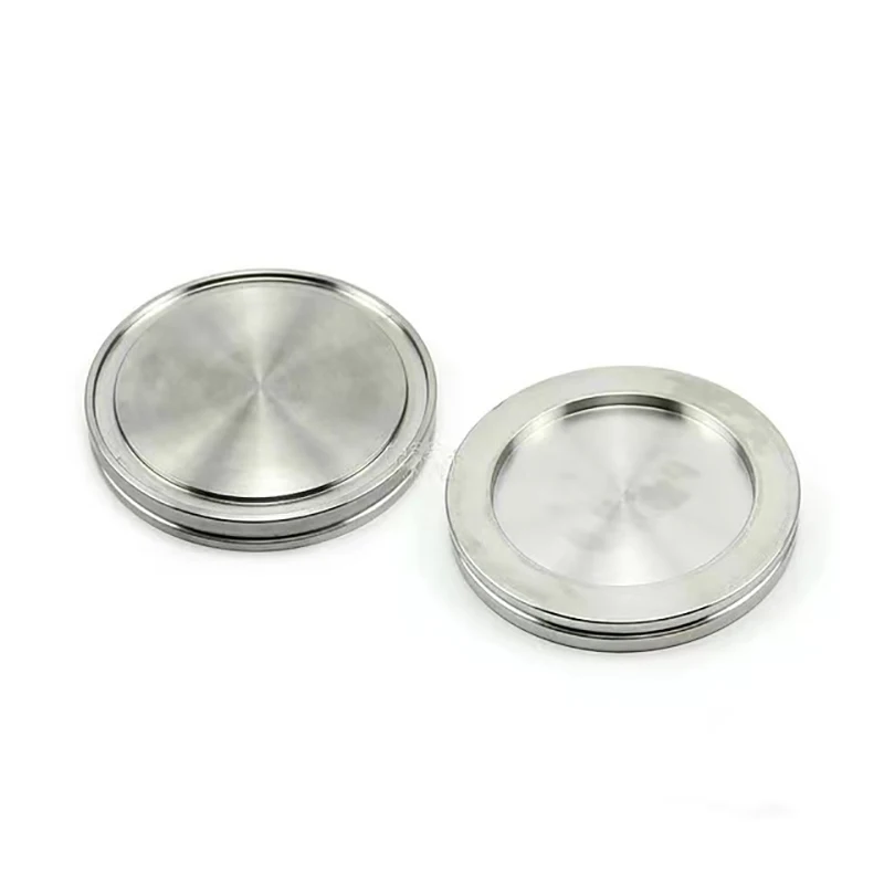 304 Stainless Steel ISO Vacuum Blind Flange Cover ISO63 ISO80 ISO100 ISO160 ISO200, Vacuum Flange Closing Plate Accessories