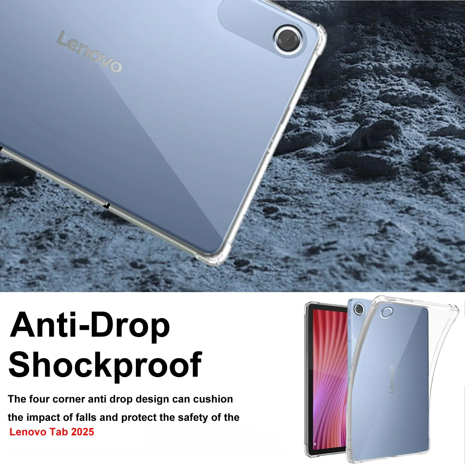 Transparent Case for Lenovo Tab 10.1