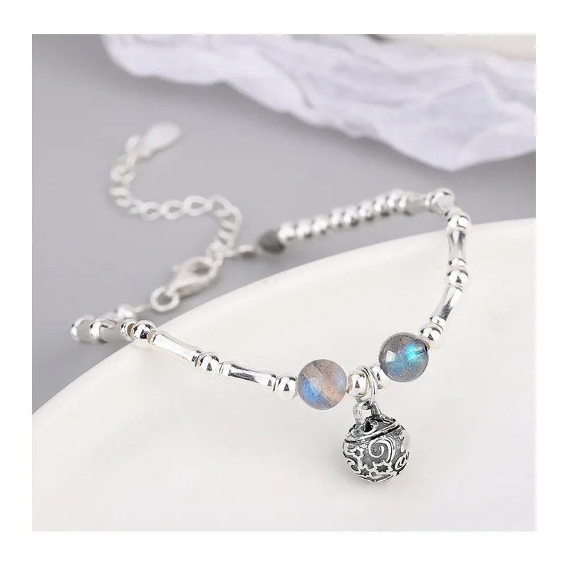 

Браслет Kalaini Luminous Stone Bell, браслет в стиле Cold Wind, подарок для студентки, подруги, девушки