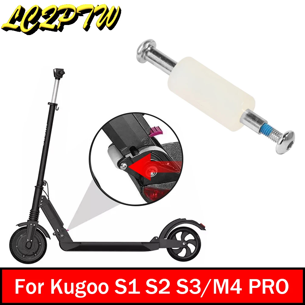 Plastic Tube Sleeve And Locking Screw For Kugoo S1 S2 S3 Electric Scooter Plastic Shaft Kugoo S1 Pro/M4 Pro Accessories Parts