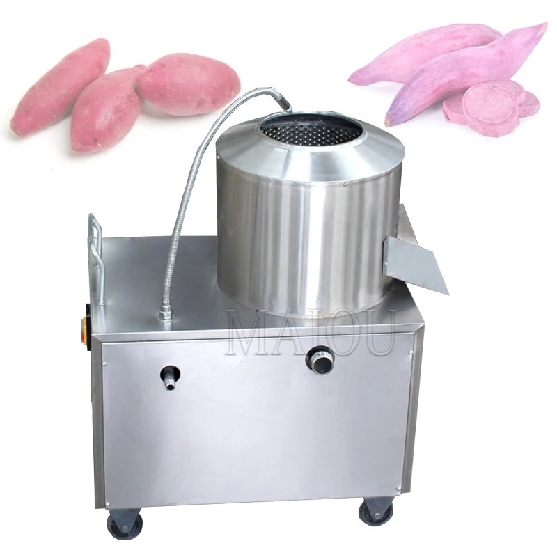 

Commercial Electric 110V 220V Potato Peeling Machine Industrial Potato Washing Peeler Machine For Restaurant