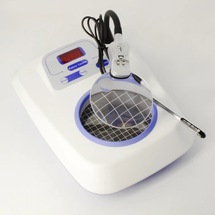 

TOONE-2C Compact Pressure Sensitive Counting System Colony Counter For Microbiology Lab