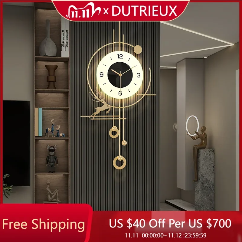 

Большие настенные часы для кухни, эстетический дизайн, бесшумные креативные скандинавские настенные часы с ксеноморфом, роскошные часы Orologio Da Parete, домашний декор