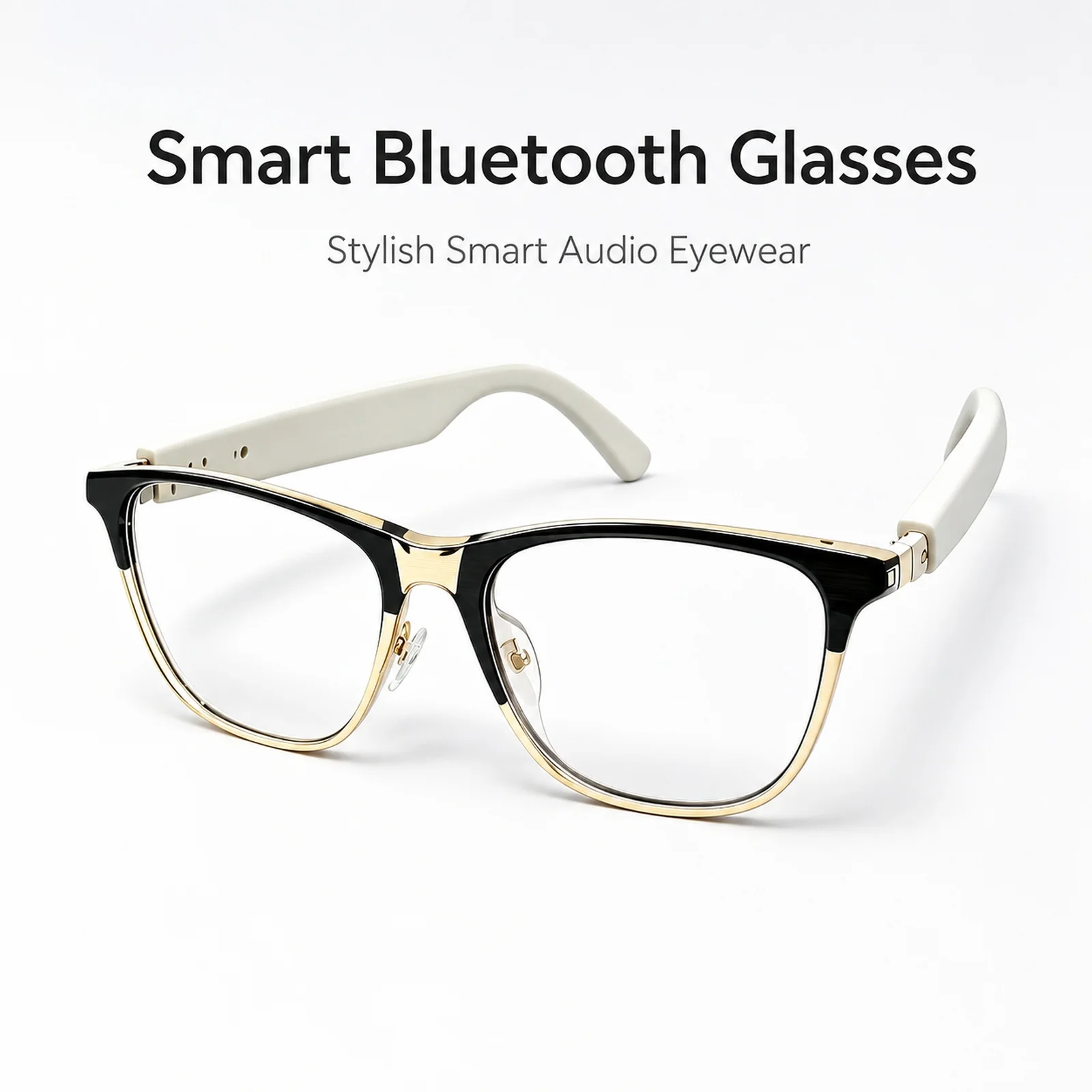 Smart Bluetooth Glasses Fashion Photochromic Lenses Hands Free Calling UV Protection Smartglasses for Outdoor Sports