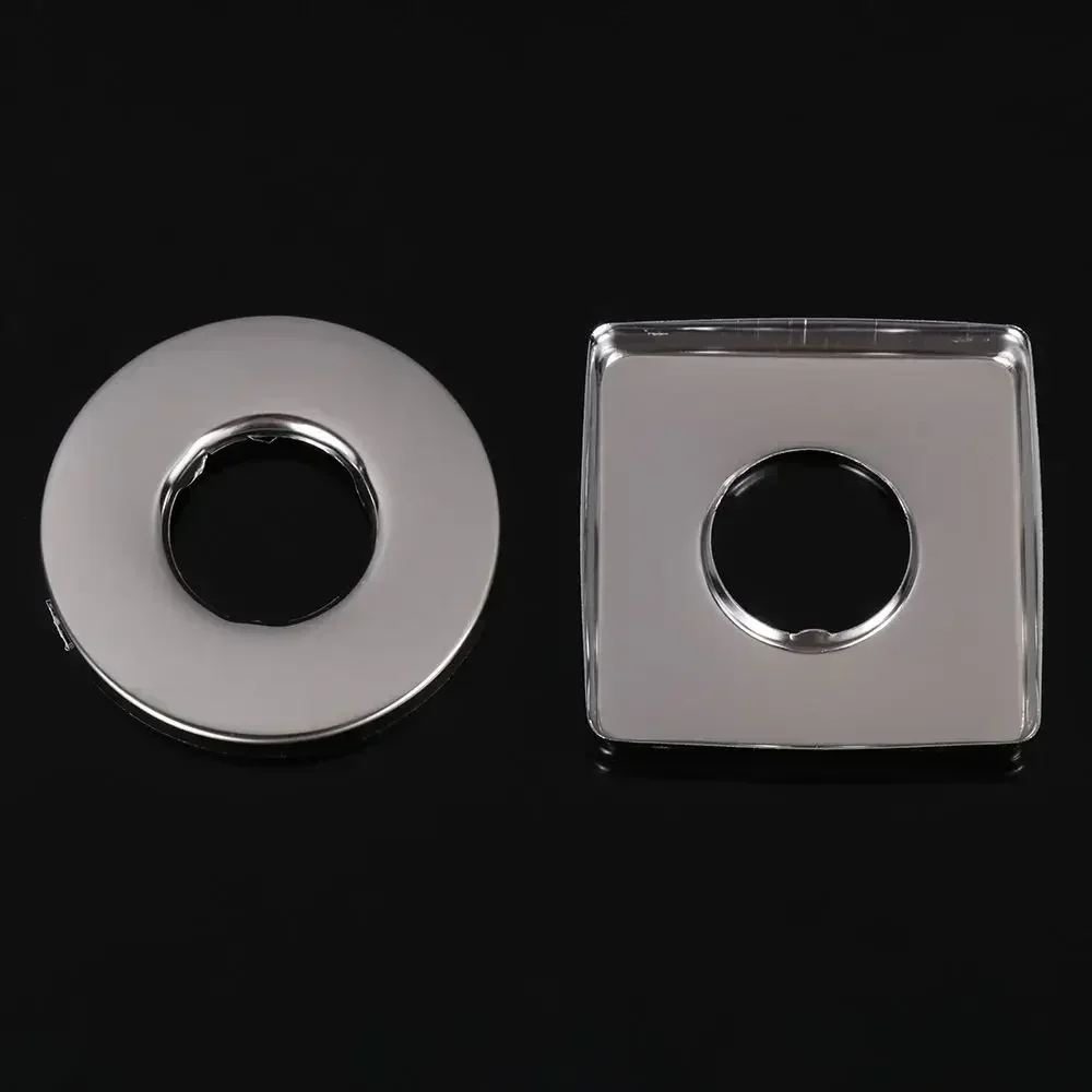 1 szt. Chromowana Osłona Dekoracyjna Kranu Ze Stali Nierdzewnej, Osłony Rur Ścienne, Kołnierz Ścienny, Osłona Dekoracyjna Kranu, Akcesoria do Kranów