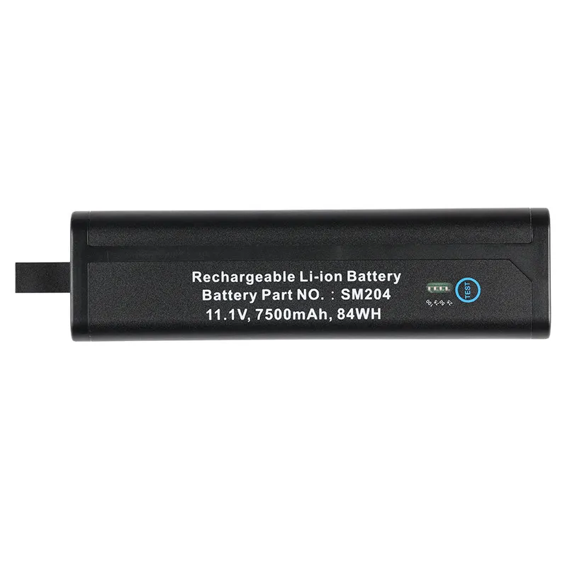 High Capacity SM204 Lithium Ion Battery 11.1V 7500mAh 84Wh Fit Anritsu MTS6000 MP1026 MS2721 Testing Equipment Accessory