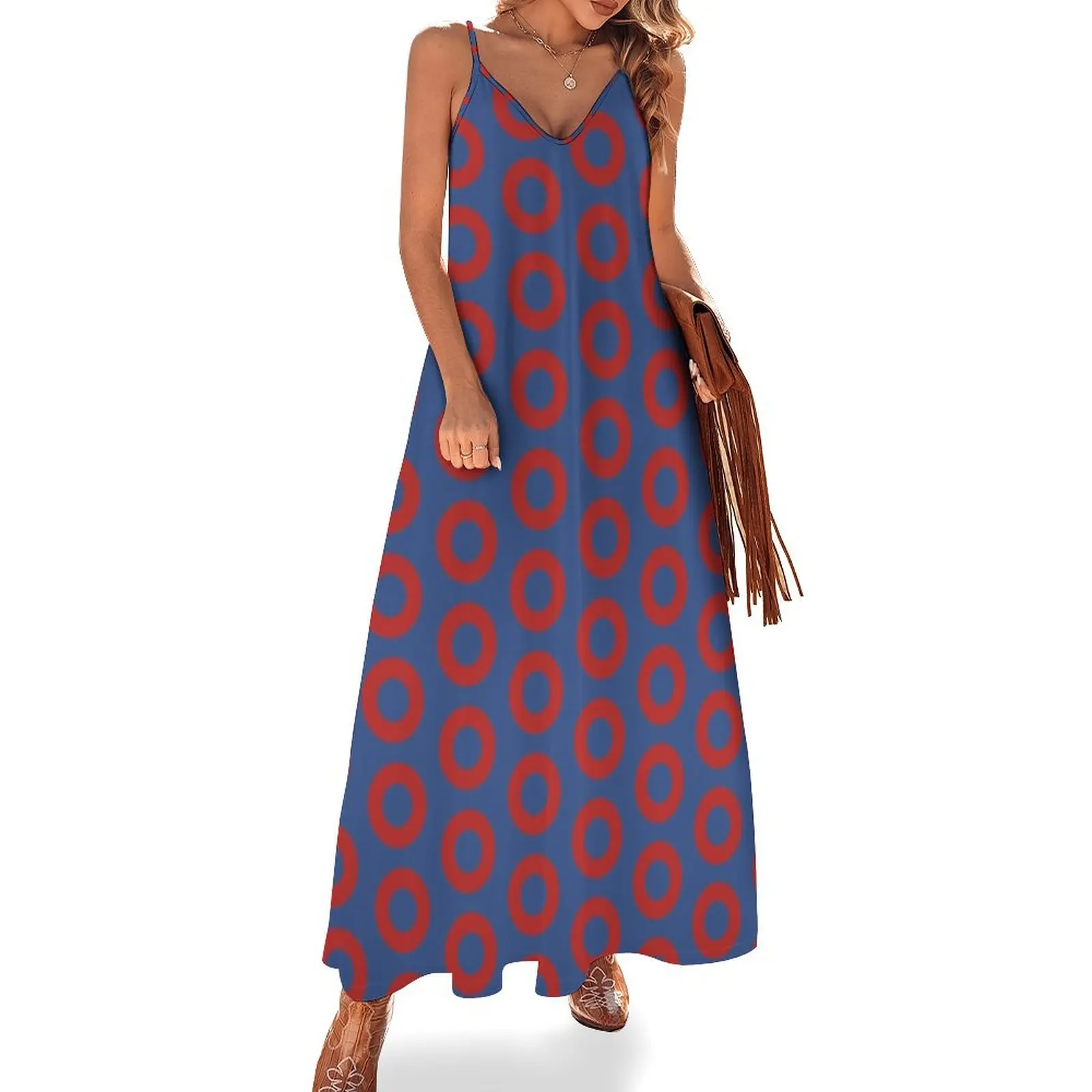 

Phish Donut Dress Sleeveless Long Dress summer women's dress 2025 long women summer woman 2025 trendy