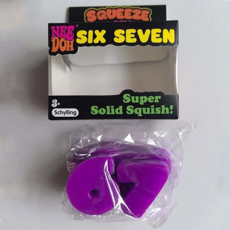 New Nee Doh 67 Sets of TPR Decompression Toys, Fidget Toys Squirrel Squeeze Toys Squishies Sensory Toy Antiestres Mochi Squishy view 4