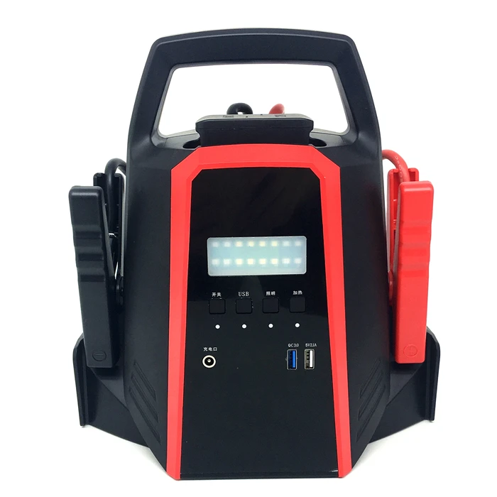 Per glligle più grande Power Car Jump Starter 12v 24v 86400mAH 1600A 17L 750HP strumento disponibile per veicoli pesanti