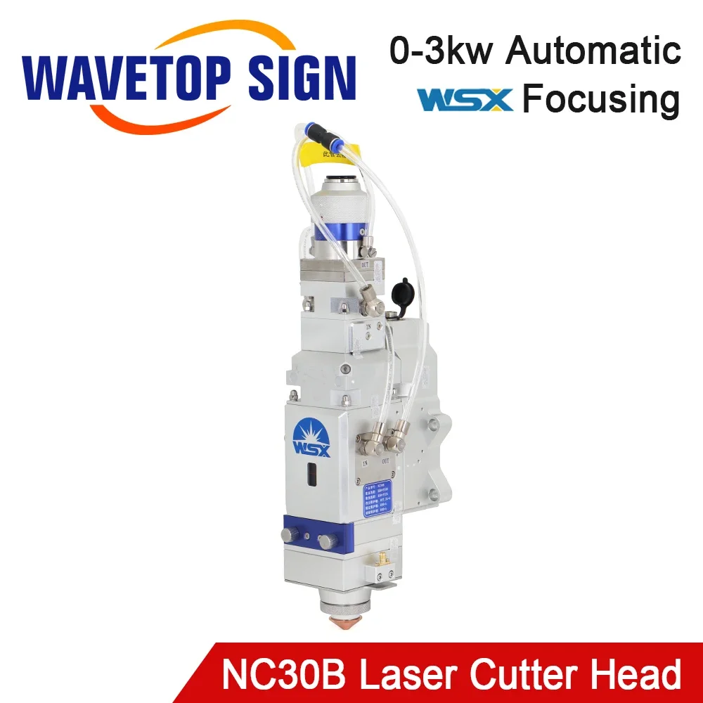 WaveTopSign WSX NC30B 0-3kw Automatic Focusing Fiber La ser Cutting Head for Metal Cutting Replace NC12