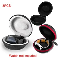 Caja de almacenamiento portátil para reloj individual, Estuche De Viaje resistente a golpes y a impactos, 1 ud.