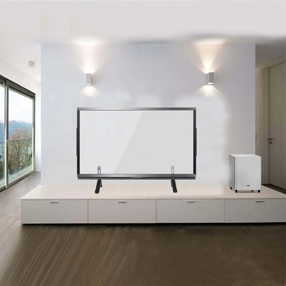 قاعدة حامل تلفزيون عالمية لأجهزة تلفزيون بلازما LED LCD بشاشة مسطحة مقاس 32 إلى 65 بوصة