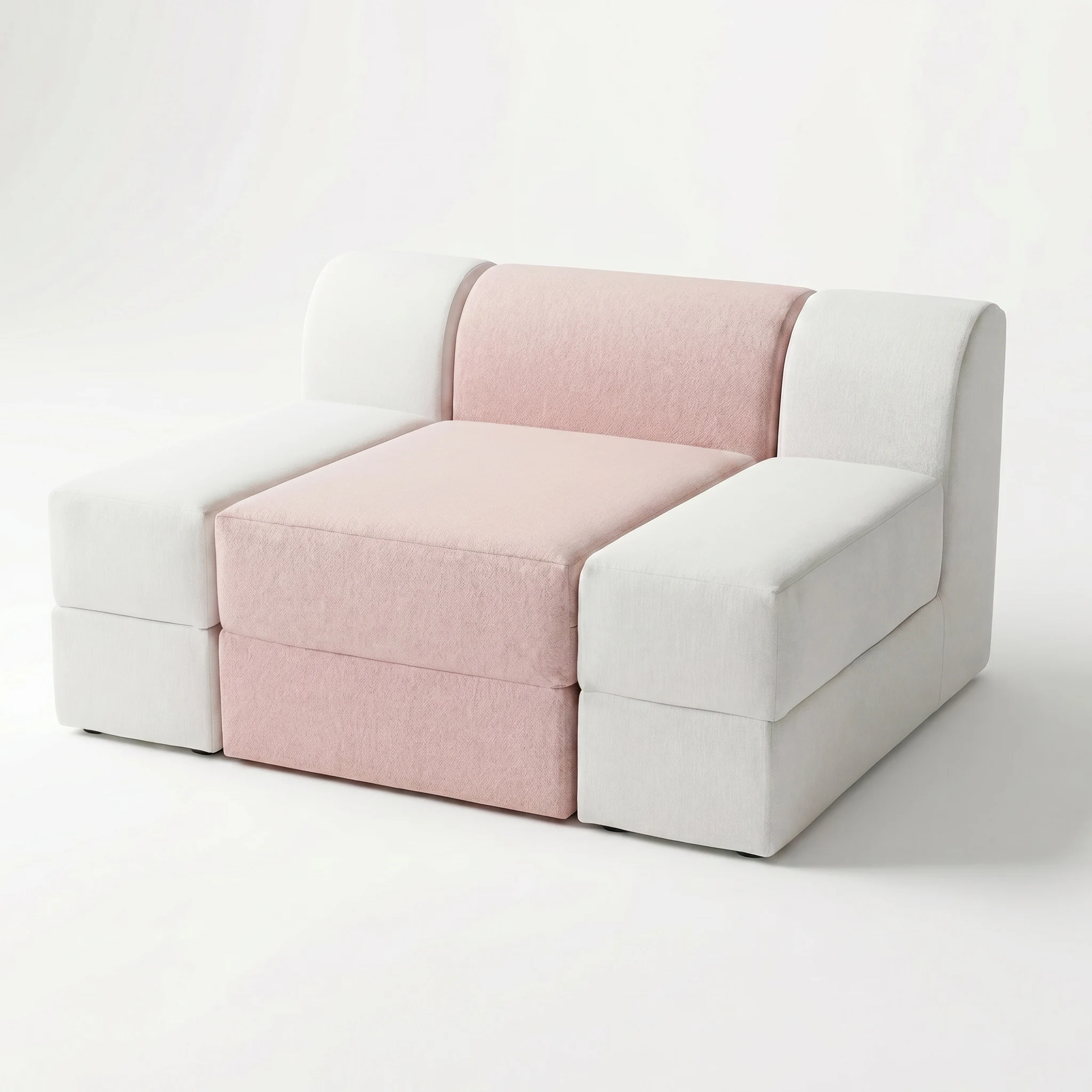 Skin-friendly chenille high-performance fabric boneless sofa bed, boxed roll-up vacuum compression sofa