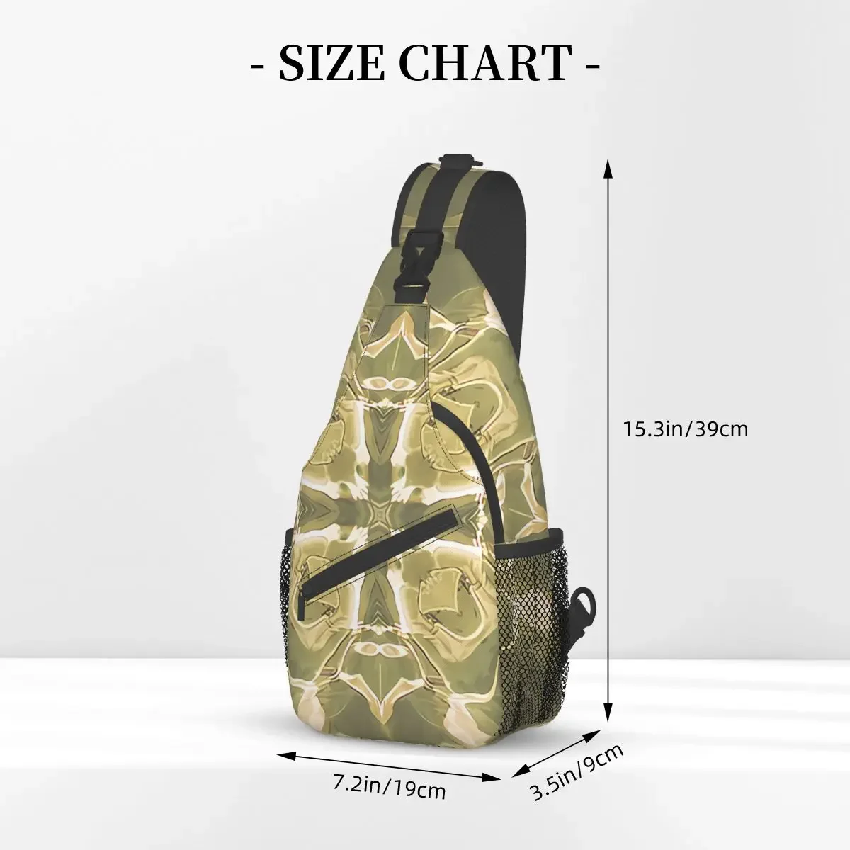 Cross Crucifixion Crossbody Bag Sports Grunge Abstract Chest Bag Unisex Women Man Fashion Shoulder Backpacks Travel